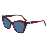 Karl Lagerfeld Red Acetate Sunglasses - Sunglasses