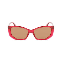 Karl Lagerfeld Red Injected Sunglasses