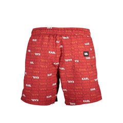 Karl Lagerfeld Red Polyester Swimwear - S