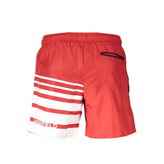 Karl Lagerfeld Red Polyester Swimwear - Swim Boxers
