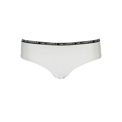 Karl Lagerfeld White Elastane Swimwear - XS - Swim Briefs
