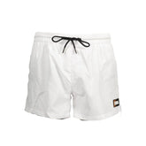 Karl Lagerfeld White Polyester Swimwear - S - Swim Boxers