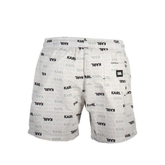 Karl Lagerfeld White Polyester Swimwear - S - Swim Boxers