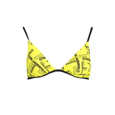 Karl Lagerfeld Yellow Elastane Swimwear - XS