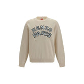 Kenzo Beige Wool Oves Aries Sweatshirt - Sweatshirts