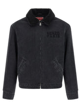 Kenzo Black Cotton Denim Jacket - XL