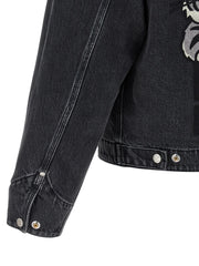 Kenzo Black Cotton Denim Jacket - XL