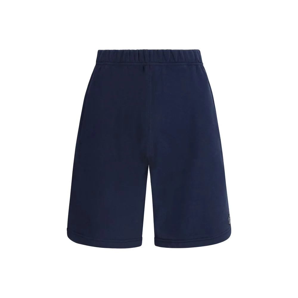 Kenzo Blue Cotton Bermuda Shorts