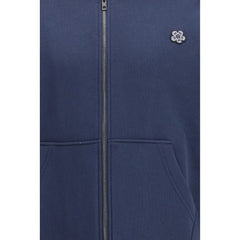Kenzo Blue Cotton Sweatshirt