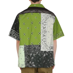 Kenzo Patchwork Cotton Shirt - XS - Shirts