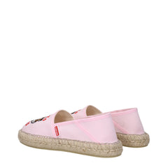 Kenzo Pink Fabric Espadrilles - EU35/US5 - Flats