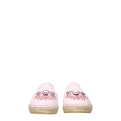 Kenzo Pink Fabric Espadrilles - EU36/US6