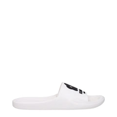 Kenzo White Cotton Slippers Sandals - EU36/US6 - Sandals