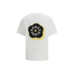 Kenzo White Cotton T-Shirt - T-Shirts