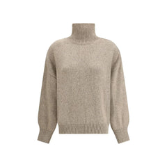 Khaite Beige Cashmere Cashmere Sweater - M - Sweaters