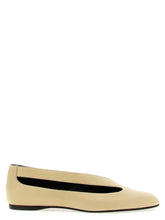 Ballerines en cuir d'agneau beige Khaite