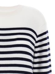 Khaite Bicolor Cashmere Cardigan