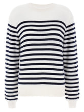 Khaite Bicolor Cashmere Cardigan
