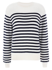 Khaite Bicolor Cashmere Cardigan