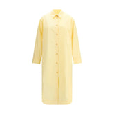 Khaite Bicolor Cotton Casual Dress - S