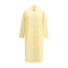 Khaite Bicolor Cotton Casual Dress - S