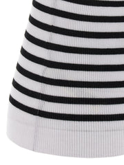 Khaite Bicolor Wool Sleeveles T-Shirt