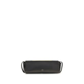 Khaite Black Calf Leather Bos Taurus Clutch Bag