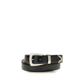 Khaite Black Calf Leather Bos Taurus Regular Belt - Belts