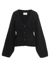 Khaite Black Cashmere Cardigan - M