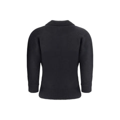 Khaite Black Cashmere Sweater