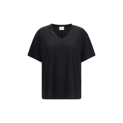 Khaite Black Cotton T-Shirt - M