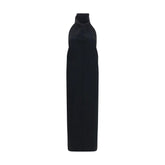 Khaite Black Polyester Cocktail Dress - 4