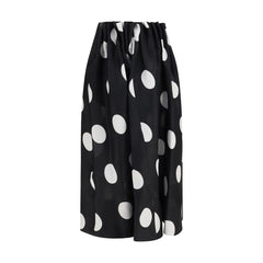Khaite Black Silk Skirt - 2