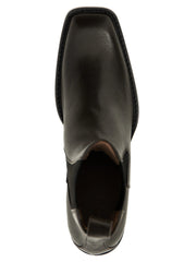 Khaite Brown Calfskin Chelsea Boots - EU37/US7