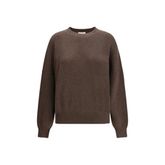 Khaite Brown Cashmere Cashmere Sweater - M