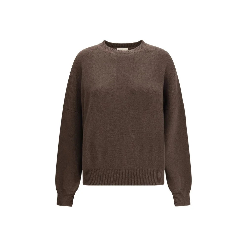Khaite Brown Cashmere Cashmere Sweater - XS