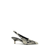 Khaite Multicolor Calf Leather Bos Taurus High Heel Pumps - EU37.5/US7.5