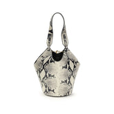 Khaite Multicolor Calf Leather Bos Taurus Shoulder Bag