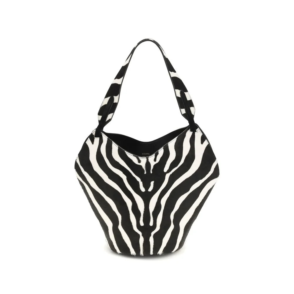 Khaite Multicolor Calf Leather Bos Taurus Shoulder Bag