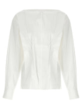 Khaite White Cotton Blouse