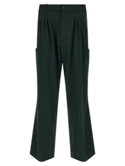 Kiko Kostadinov Bicolor Virgin Wool Casual Pants