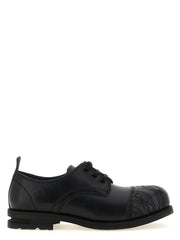 Kiko Kostadinov Black Calfskin Oxfords And Derbies - EU45/US12