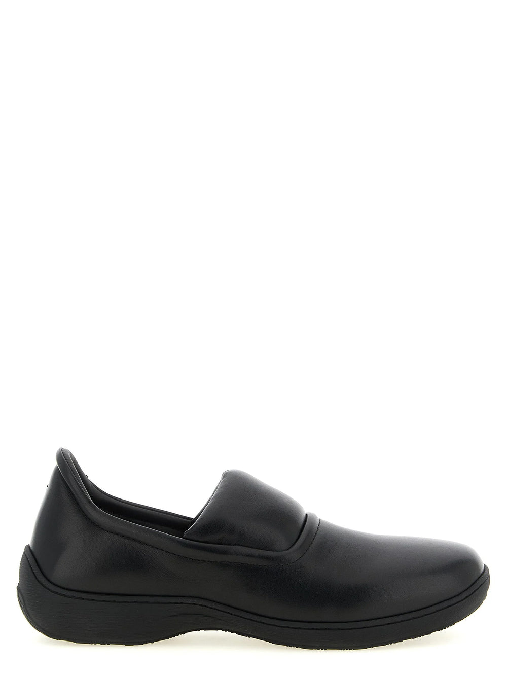 Kiko Kostadinov Black Calfskin Slip-On Loafers