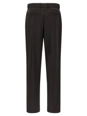 Kiko Kostadinov Brown Virgin Wool Casual Pants