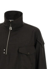 Kiko Kostadinov Brown Virgin Wool Full-Length Jacket - 48 | M