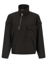 Kiko Kostadinov Brown Virgin Wool Full-Length Jacket - 48 | M