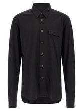 Kiton Black Cotton Blouse