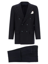 Kiton Blue Virgin Wool Two-Piece Suit