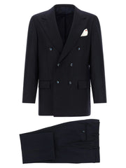 Kiton Blue Virgin Wool Two-Piece Suit