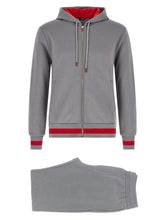 Kiton Gray Cotton Sweatsuit